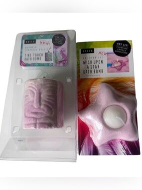 Hallu Get Lit Bath Bomb With Incense & Candle Bundle